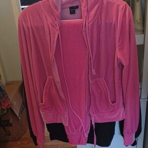 SHEIN Pink Bomber Jacket